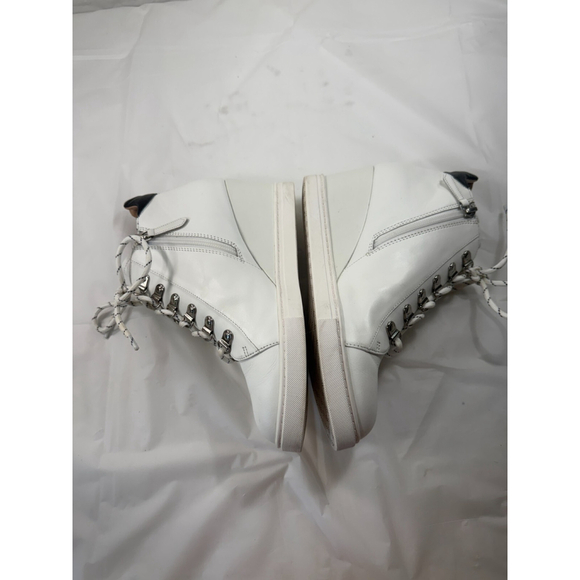 Linea Paolo FINA Ankle Booties wedge sneaker 8.5 M white - Picture 12 of 16